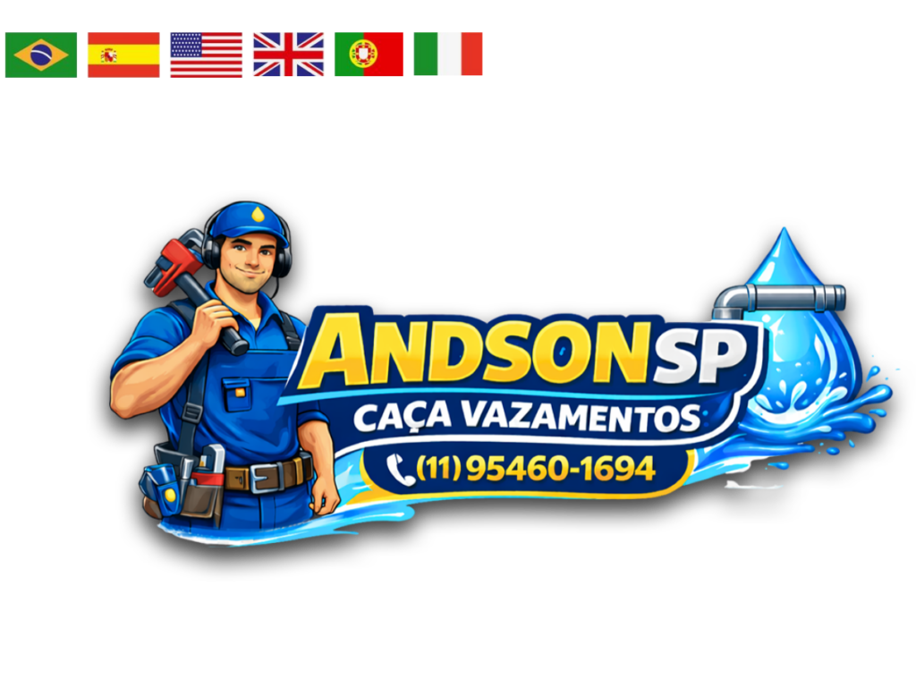 Banner caça vazamentos Andson SP